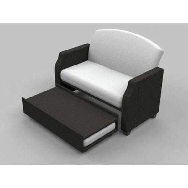 outdoor wicker sofa         