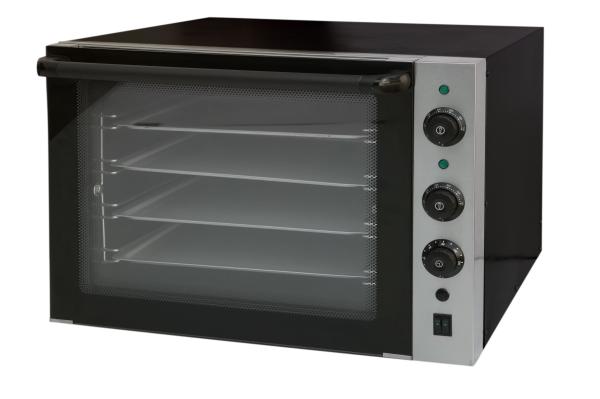 forno comercial do cozimento 4.5KW com vapor, fornos manuais da convecção do painel de controle