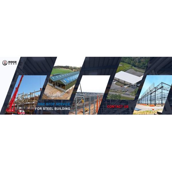 Metal Galvanized New Design Workshop Prefab Warehouse Modular Light Heavy House Prefabricated Construction Steel Structure for Building Material