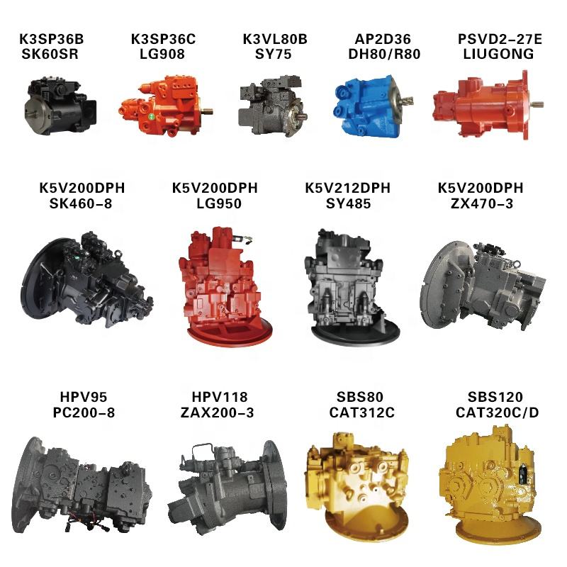 RG14D20A5 11C0169 Граничная коробка передач экскаватора M5X180CHB-12A-95A 260-169-RG14D20A6