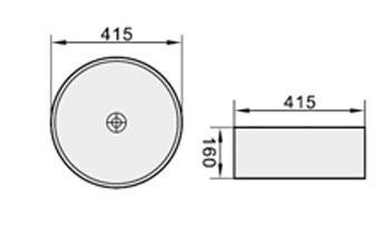 hot sell small size ceramic bathroom sink,factory ceramic sink basin,China porcelain ware wash basin with cabin