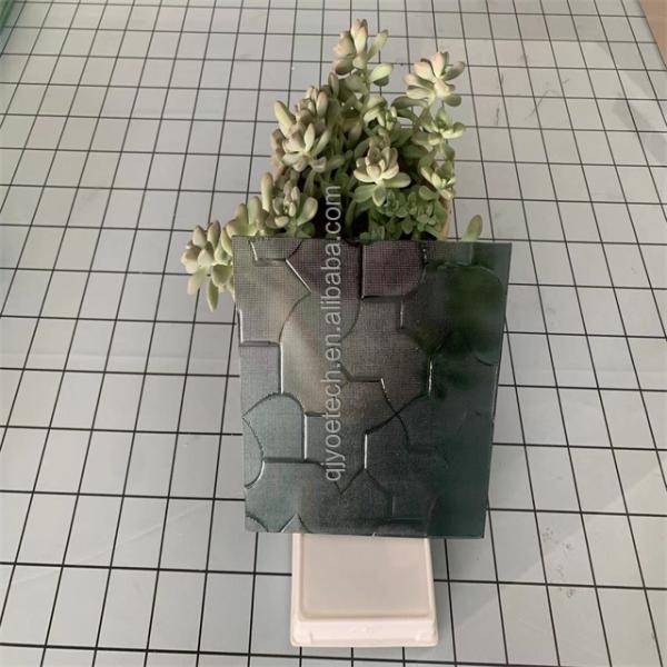 Вырезанное 5 мм 6 мм 8 мм евро бронзовое Мору флейтированное витражное стекло для двери шкафа