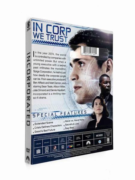 Free DHL Shipping@New Release HOT TV Series Incorporated Season 1 Boxset Wholesale,Brand New Factory Sealed!!