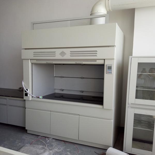 Steel Lab Fume Hood with Expoxy Resin Worktop Resistance to Corrosion , Acid and Alkali