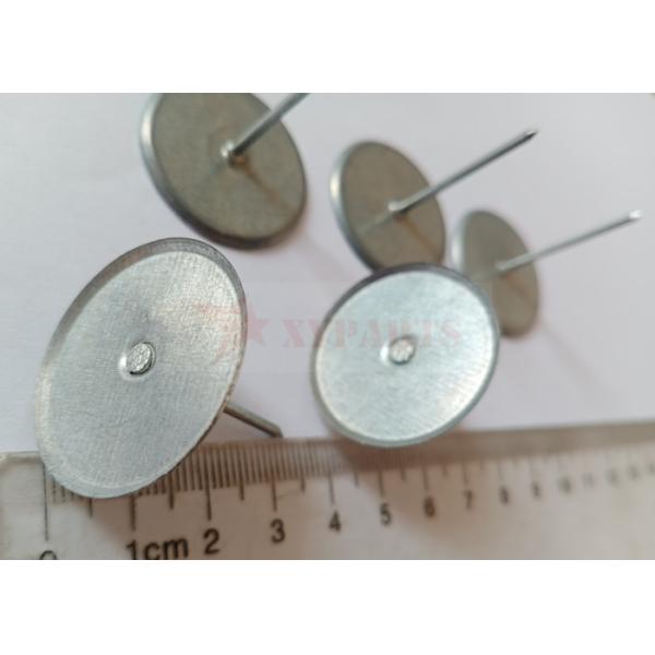 Galvanized Steel M1.8x30mm Duct Liner Pins For Hvac Ductwork Insulation