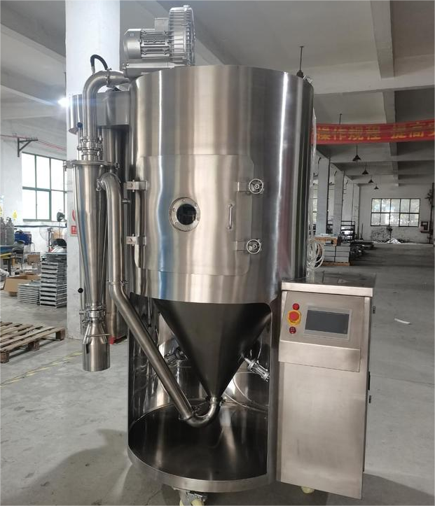 Spray Dryer Suitable For Rapid Processing Of Paste-Like Materials