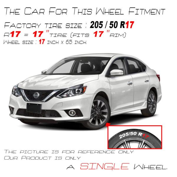 Alloy 2015-2019 Nissan Sentra Wheels OEM Rim 62758 62730