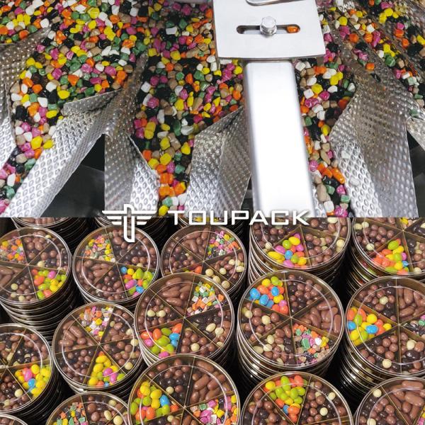Automatic Plastic Mixed Chocolate Bottle Granule Filling Machine Chocolate Ball Hard Candy Filling Machine