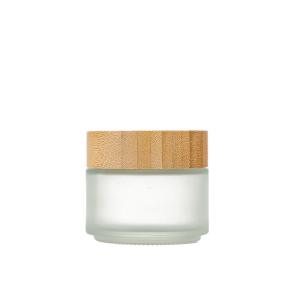 SGS Récipient cosmétique en verre rond UV Electroplating Bouteilles de luxe pour