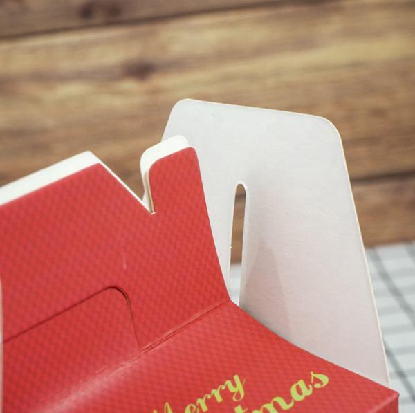 Personalizado imprimir Natal ondulado da caixa de papel golpeia o presente para crianças