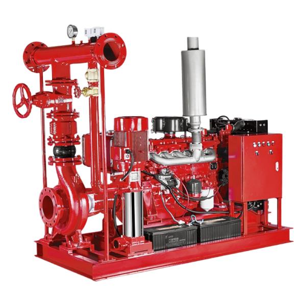 XBC GPM Dual Power Diesel Engine Fire Pump Set Integrated Fire Fighting Pump System