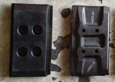 Almofadas de borracha de pouco peso para trilhas, almofadas de borracha pequenas da máquina do Paver