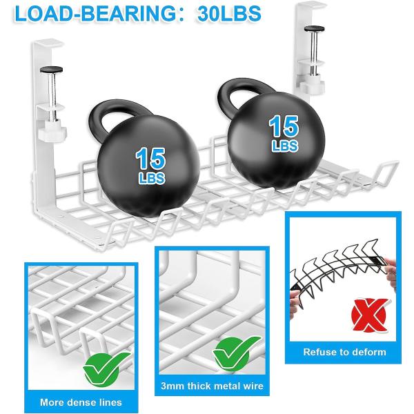 Удаляемый трей для управления кабелями для домашнего офиса