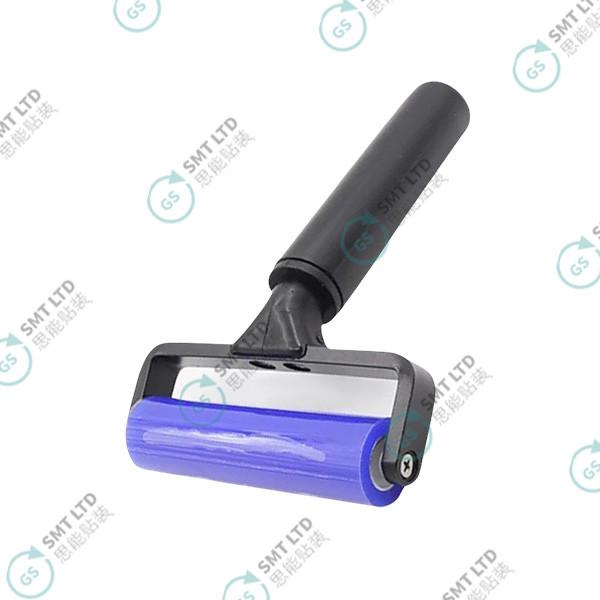 12 Inch Silicone Dust Roller with Anti Static Properties and Black Aluminum Plastic Handle for Clean Room Applications