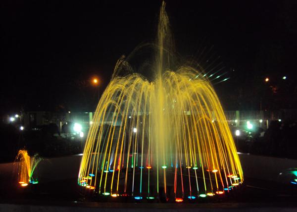 Color Changing River Water Fountain Display , Dancing Music Fountain PC Controlled