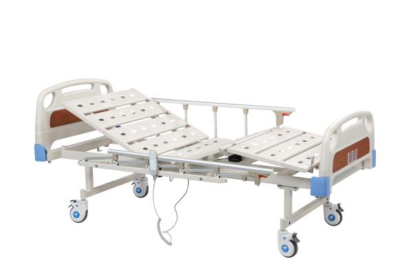 Adjustable manual two function eletric medical hospital bed for sale