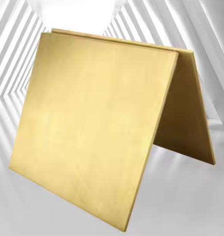 3mm Gold Plated Brass Copper Sheet C22000 Custom Corrosion Resistant