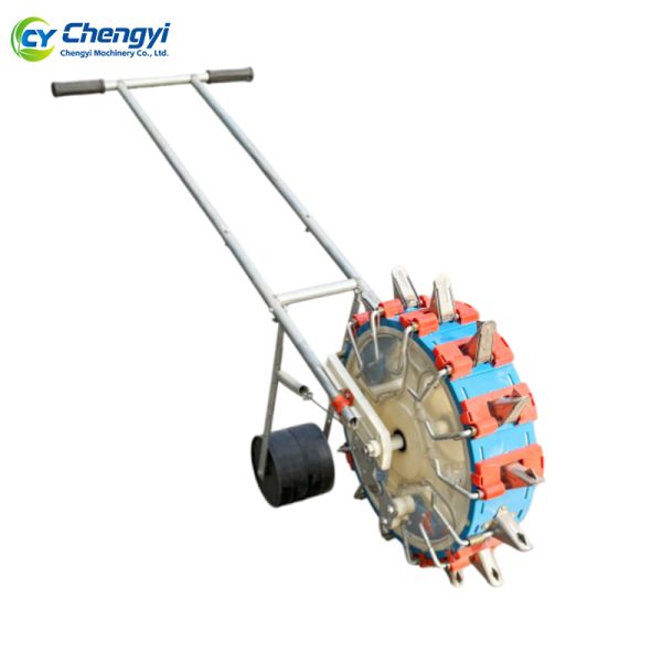 Hand Push Seeder for Uniform Sowing with Labor-Saving Design and Durable Material