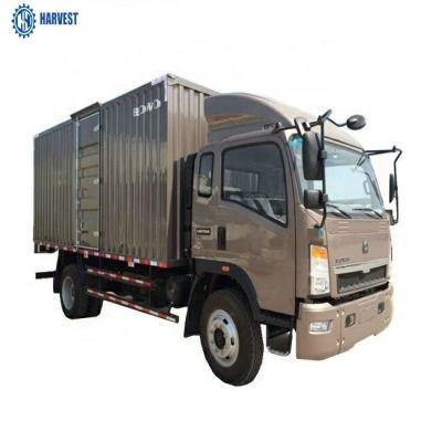 Wheel Base 3360mm 6 Wheelers HOWO 4x2 116hp 5 Ton Cargo Truck