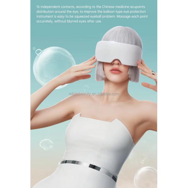 Intelligent Water Steam Eye Massager Electric Eye Care Device With Heat Compression