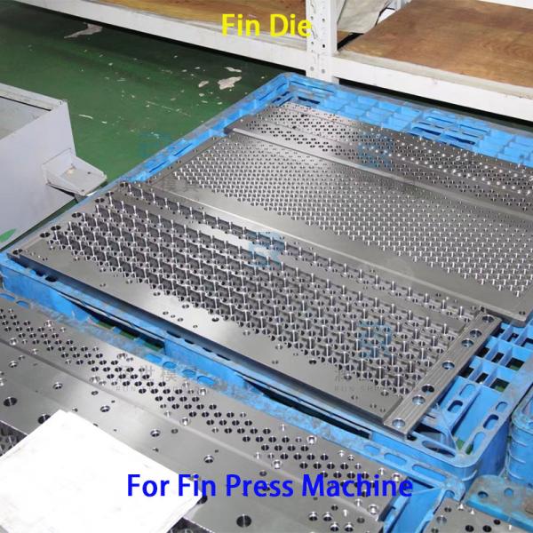 High Efficiency Fin Stamping Press Machine High Speed For Aluminum Foil Coil