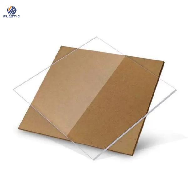 Paper Flim Clear Perspex Sheet Transparent Acrylic Panel Customized Logo