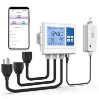 Monitoreo profesional de CO2 de alta precisión para tiendas de cultivo e hidroponía - Monitoreo de salud de las plantas en tiempo real con sensor NDIR.