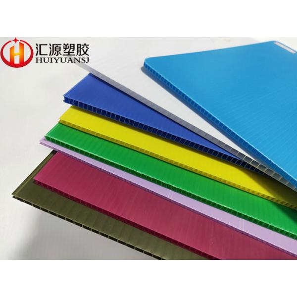 Recycled Correx Fire Retardant Sheets , 12mm Lightweight Corrugated Plastic