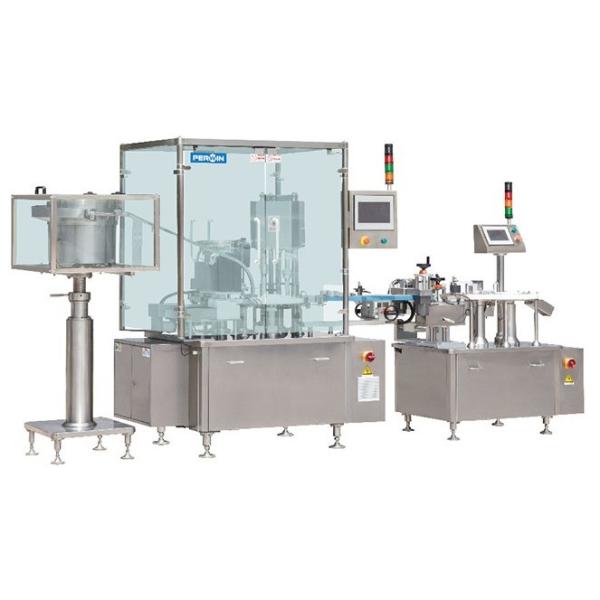 IVDの倍の頭部3mlの生殖不能のガラスびんの充填機PLC制御