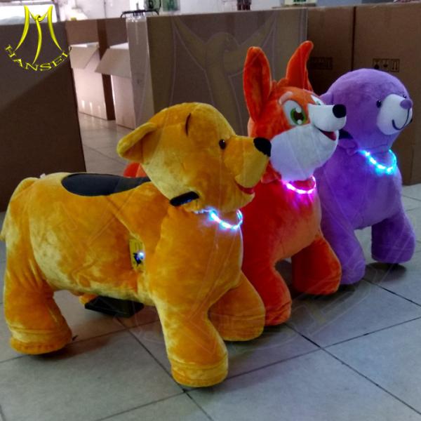 Hansel china amusement rides token operated animal electric scooter manufacture