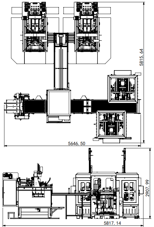 RH350G Automatic Intelligent Carton Box Making Machine(Double Fixed Double Holding Box)