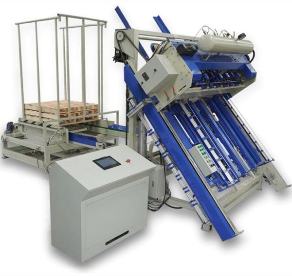 Máquina de madeira do palett do prego automático, nailer de madeira automático da pálete, pálete de madeira pregando a máquina