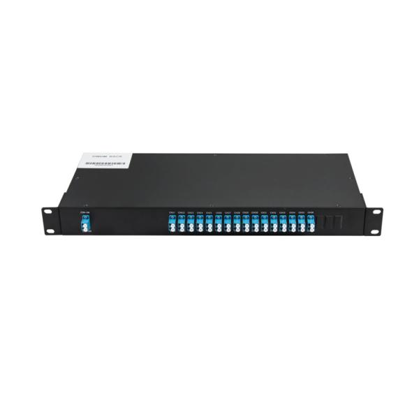 16 Channels DWDM Mux Demux, 100GHz with Monitor, Expansion and 1310nm Port, 4