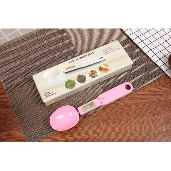 High Accuracy Electronic Scale for Kitchen Ingredients Capacity 500g/0.1g Portable Measuring Spoon ABS Plastic Electronic