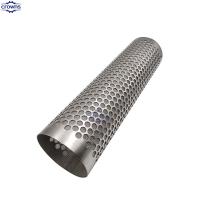 Calidad alta ODM de acero inoxidable de alambre de la pantalla cilíndrica de filtración de la cesta de malla de filtro para el barro