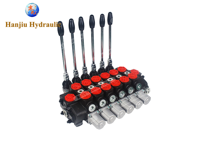 HSSD8-6OTDD Hydraulic Sectional Directional Control Valve | 6-Section Hydraulic Valve | Replacement Sourcing Solution