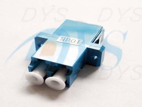 LC Duplex Fiber Optic Attenuator 10DB Fast For Optical Power Receivers Protection