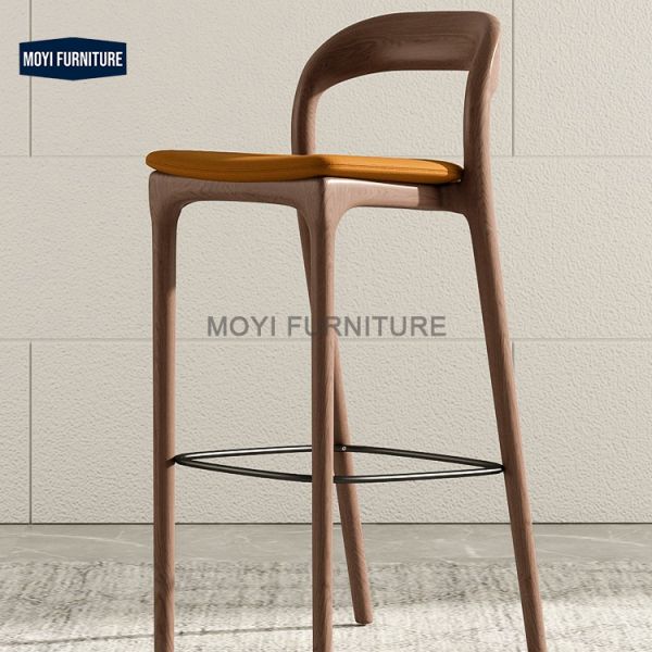 Arc Upholstered Bar Chair