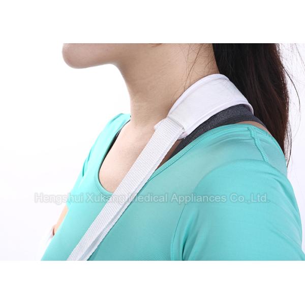 White Pain Relieving Broken Arm Sling Kids Provide Optimized Support And Comfort