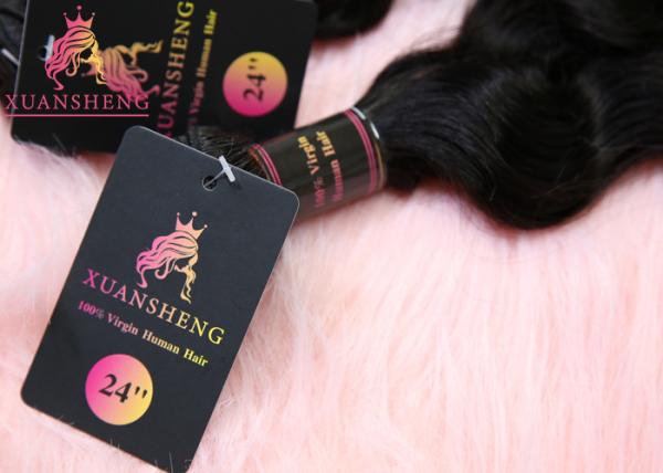 8 - 30 Malaysian Human Hair Full Cuticle Loose Wave Extensions Virgin Hair