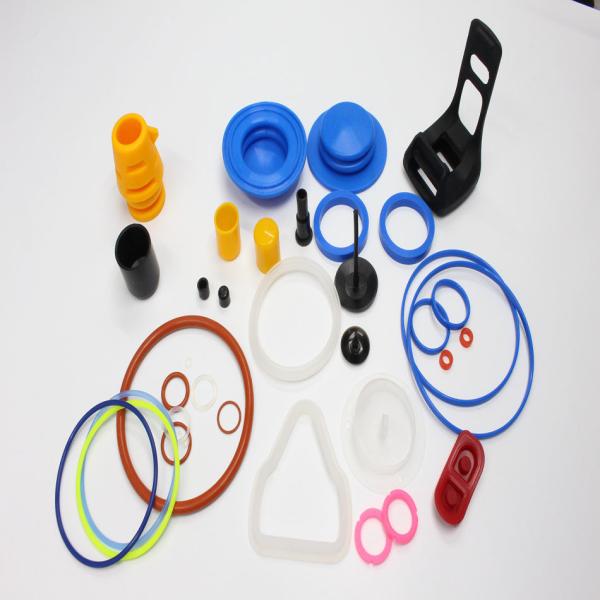 30 - 90 Anel de borracha de dureza A Borda Borracha de silicone moldeada para fins médicos