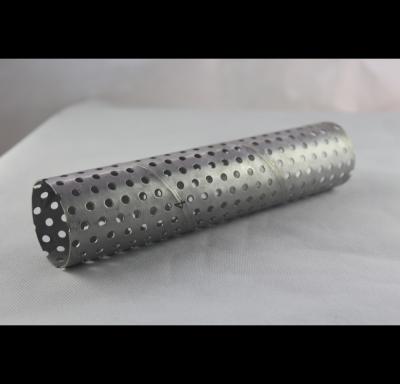 Powder Coating Perforated Muffler Tubing With Length 5.8 Meters Industrial