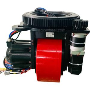 5000W Heavy Duty AGV Drive Wheels DC Motor Mobile Robot Wheels 400cm
