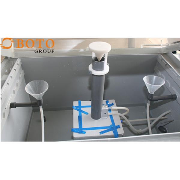 ASTM B117 SUS304 Salt Spray Test Chamber With Spray Nozzle 0.3mm~0.8mm Salt Spray Testing Equipment