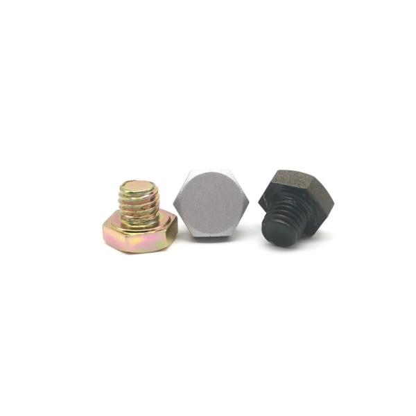 Dente completo especificação sextavada externo decorativa de aço inoxidável do parafuso do prego da multi