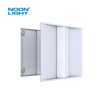 Office/School LED Troffer Lights White Powder Painted Steel 120 Degree Beam Angle