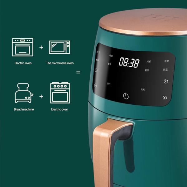 One Touch Digital Control Air Fryer No Oil Needed Perfect for Party Plastic Home-appliance