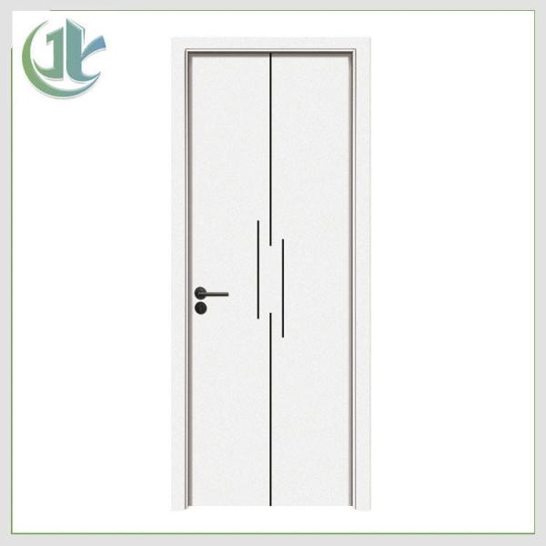Water Resistant WPC Hollow Doors Anti Termites Customized Bathroom Use