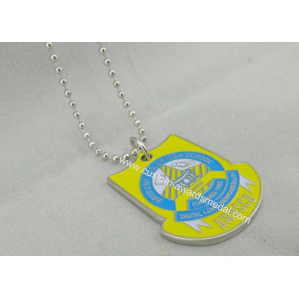 Die stamped Personalized Dog Tag / Iron Material / Nickel Plating