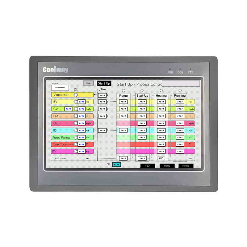 экран касания 10inch HMI с цветами 30DI/30DO 16AI/8AO PLC 60K